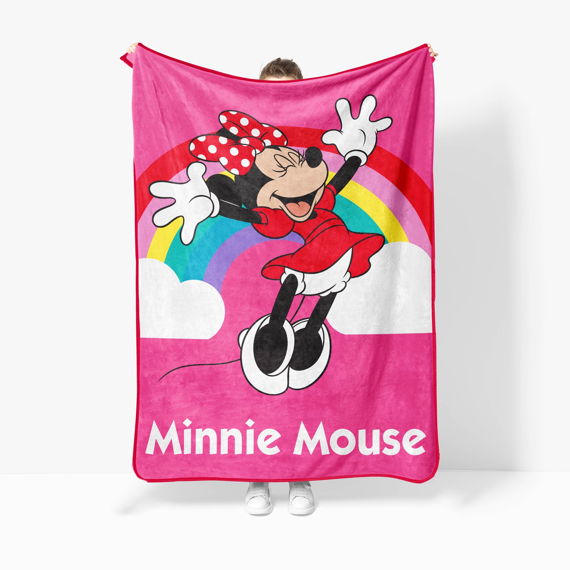 Sunny Side Up Disney Minnie Mouse Throw Blanket