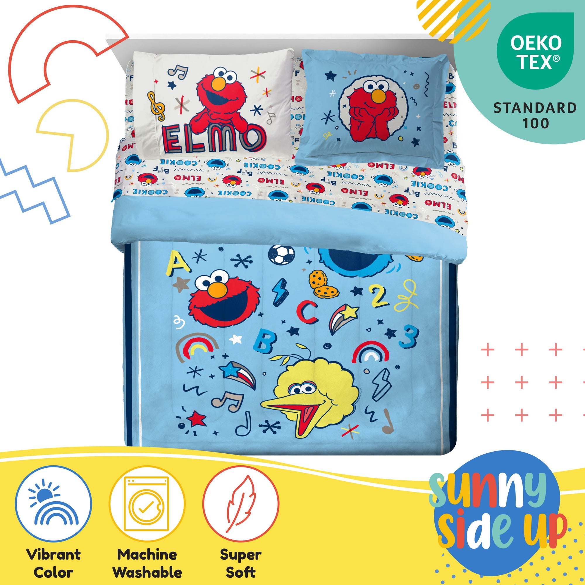 Sunny Side Up Sesame Street Bed Set