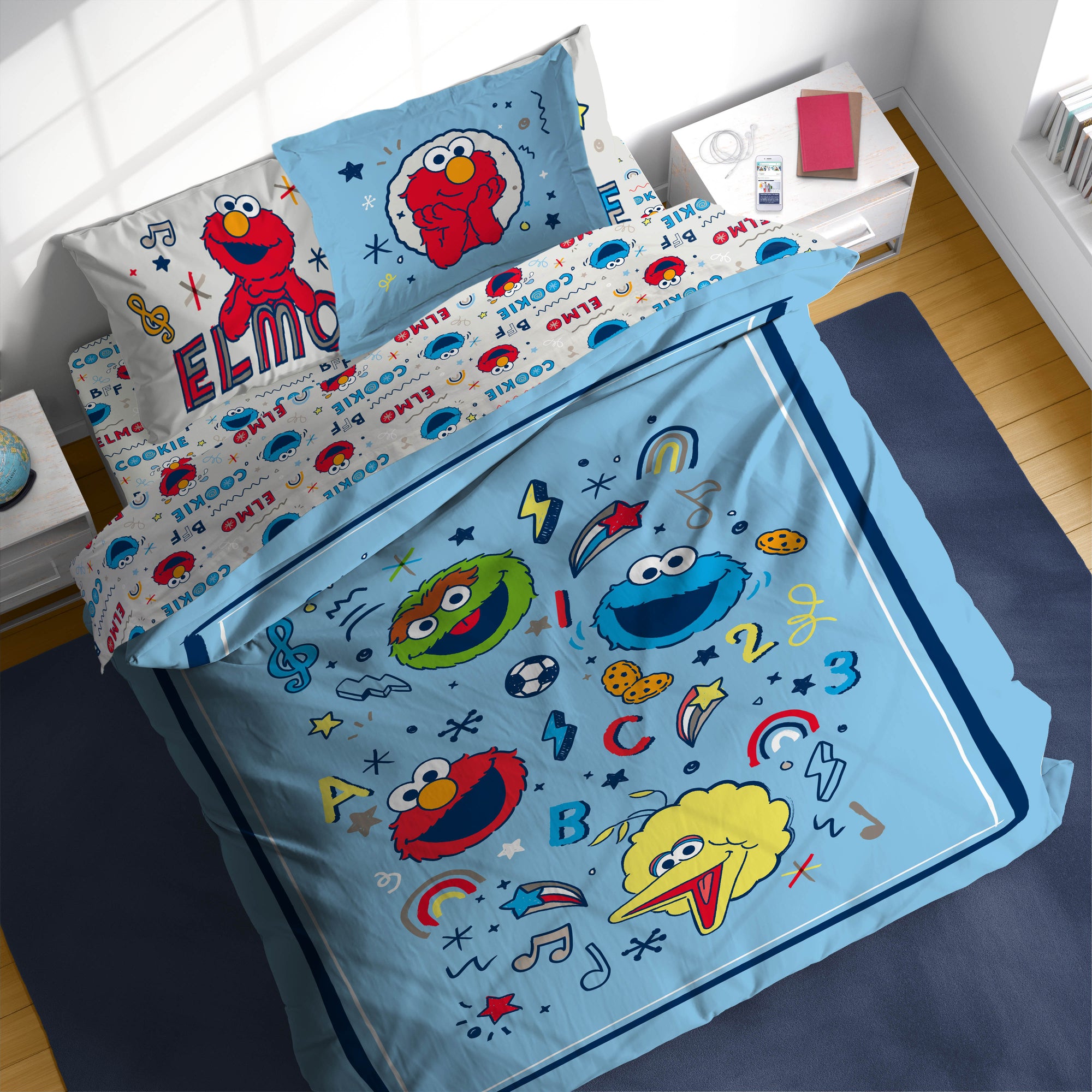 Sunny Side Up Sesame Street Bed Set