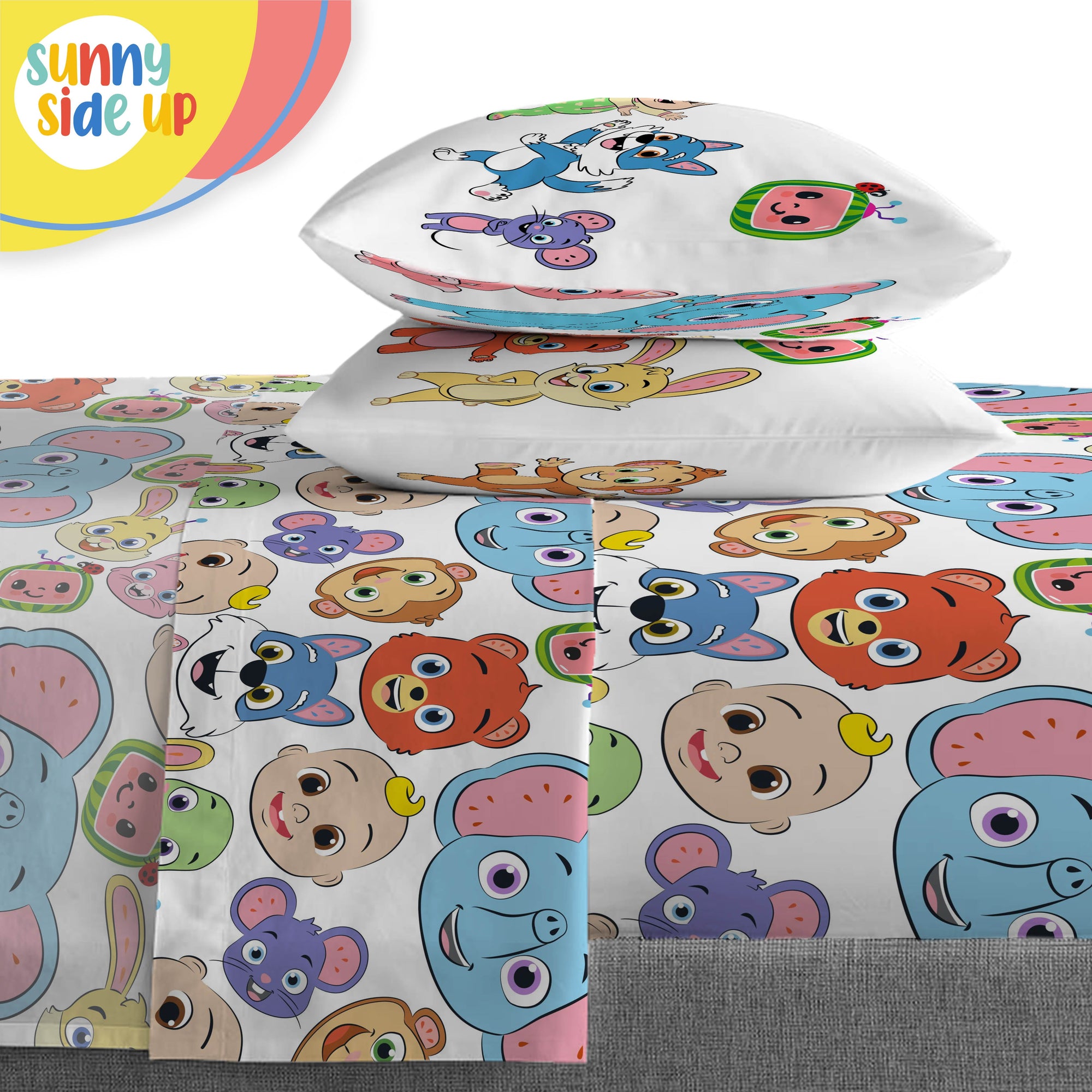 Sunny Side Up CoComelon Bed Set