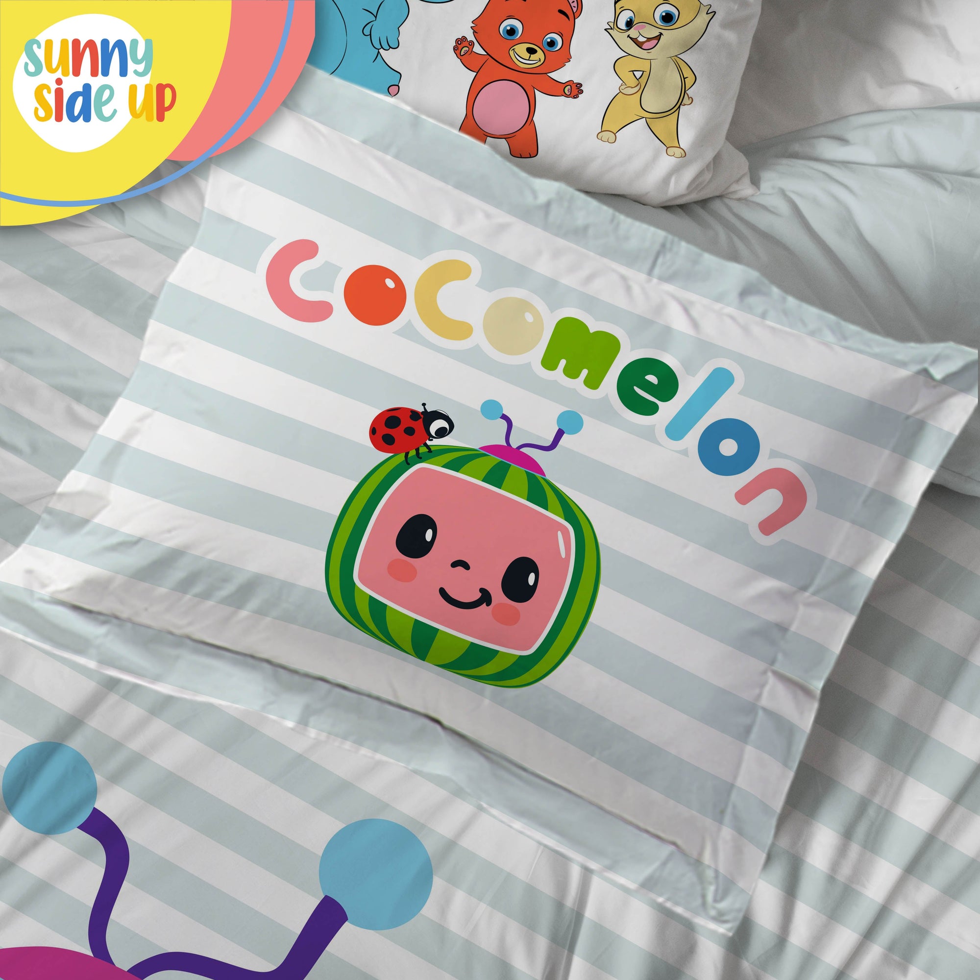 Sunny Side Up CoComelon Bed Set