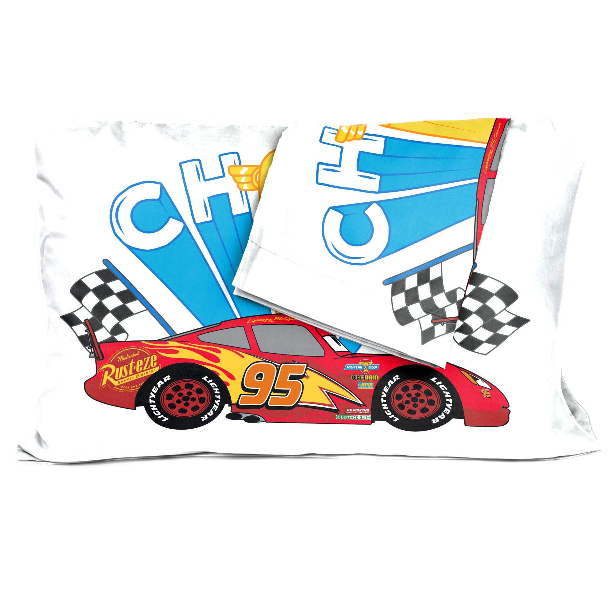 Sunny Side Up Disney Pixar Cars 2 Pack Pillowcase