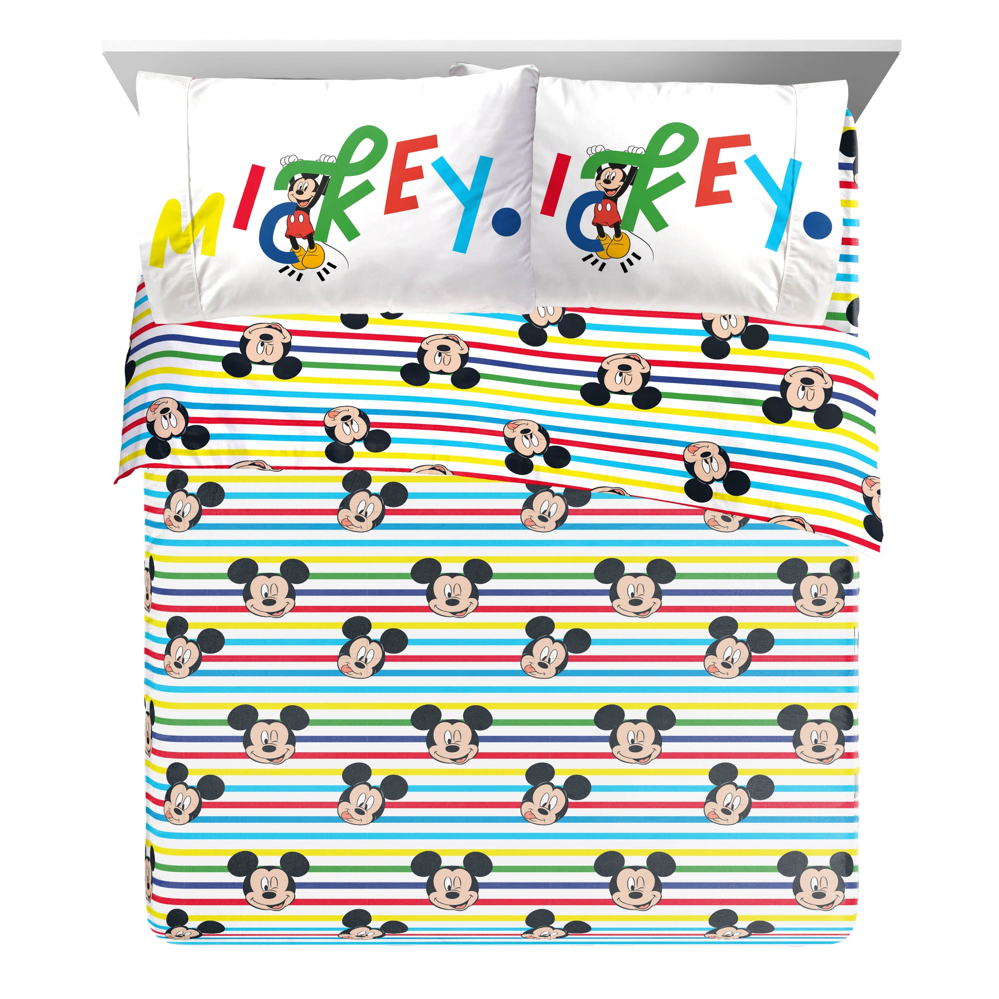 Sunny Side Up Disney Mickey Mouse Sheet Set
