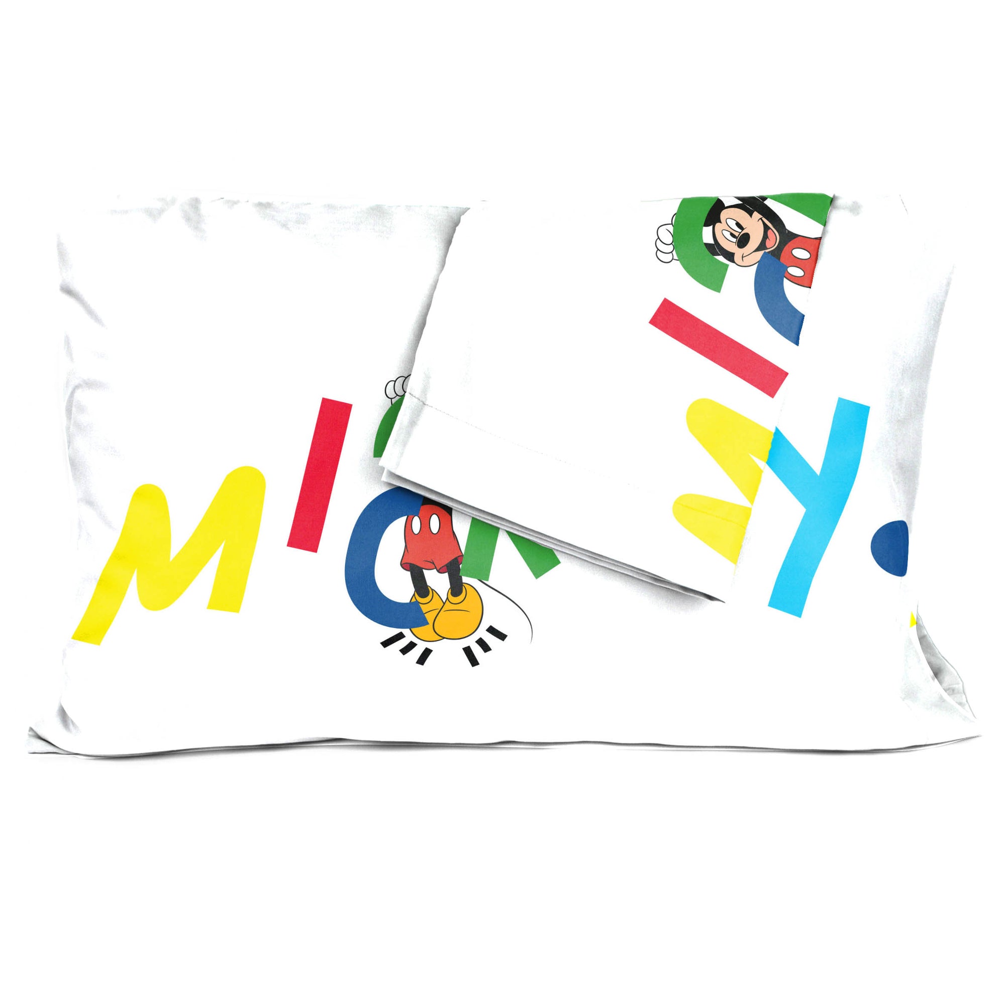 Sunny Side Up Disney Mickey Mouse 2 Pack Pillowcase