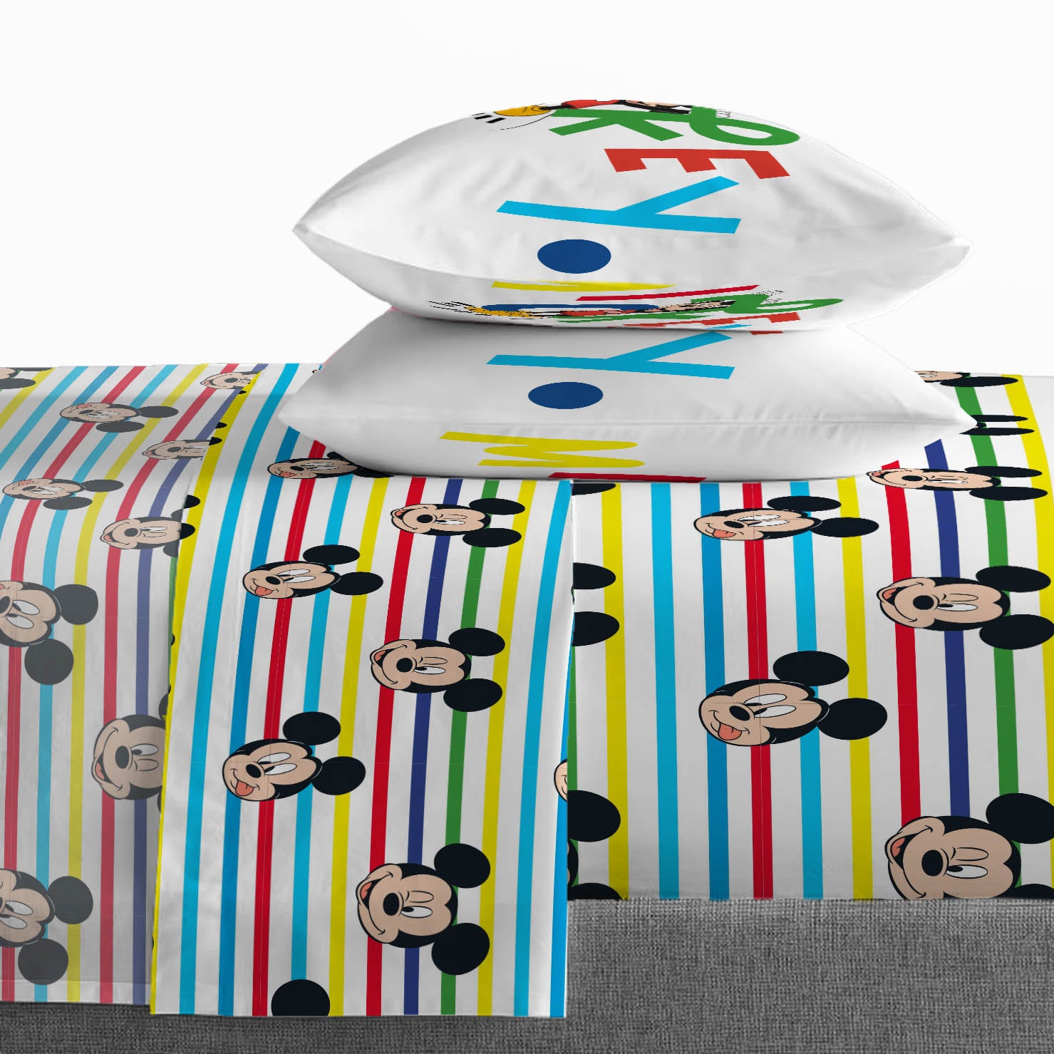 Sunny Side Up Disney Mickey Mouse Sheet Set