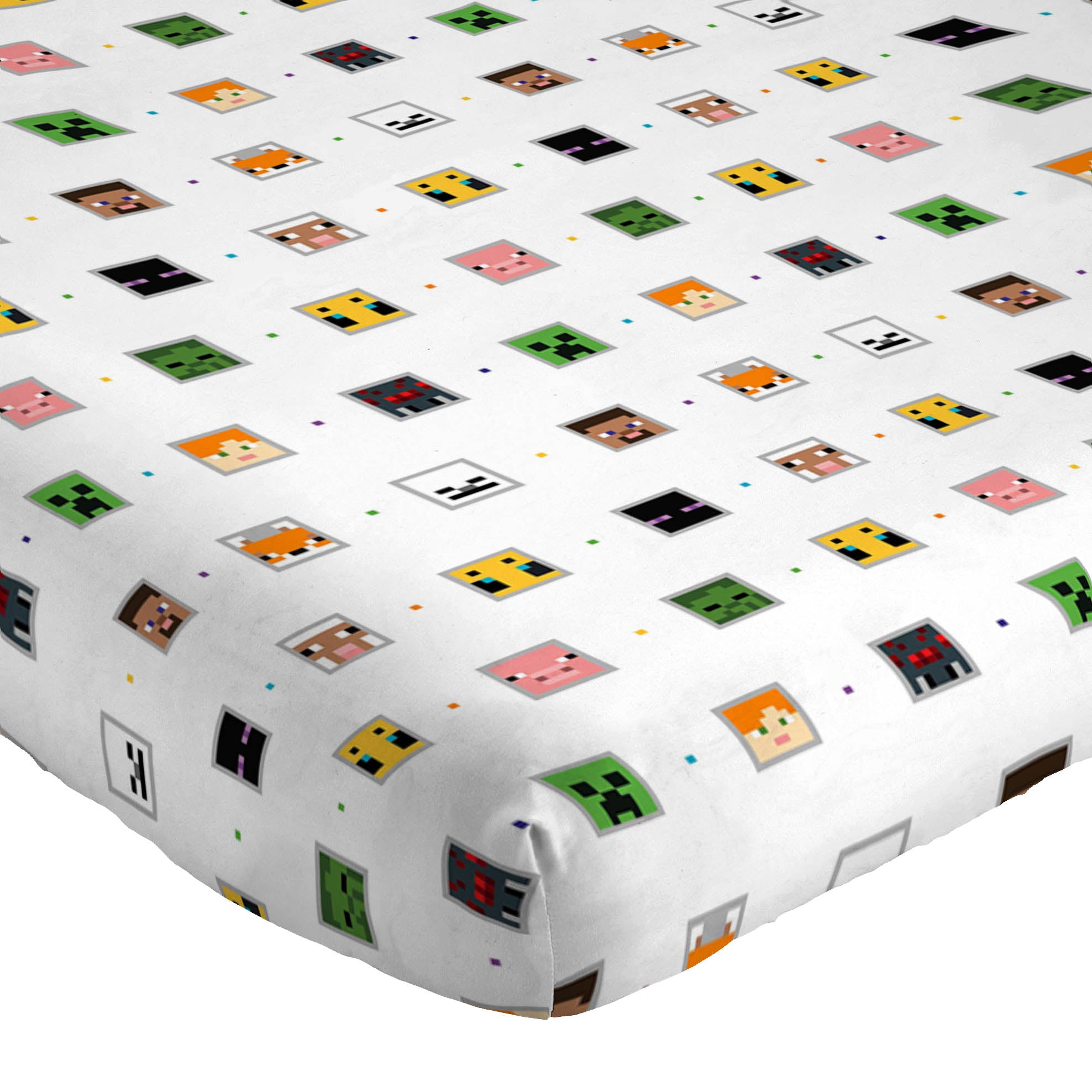 Sunny Side Up Minecraft Creeper Sheet Set