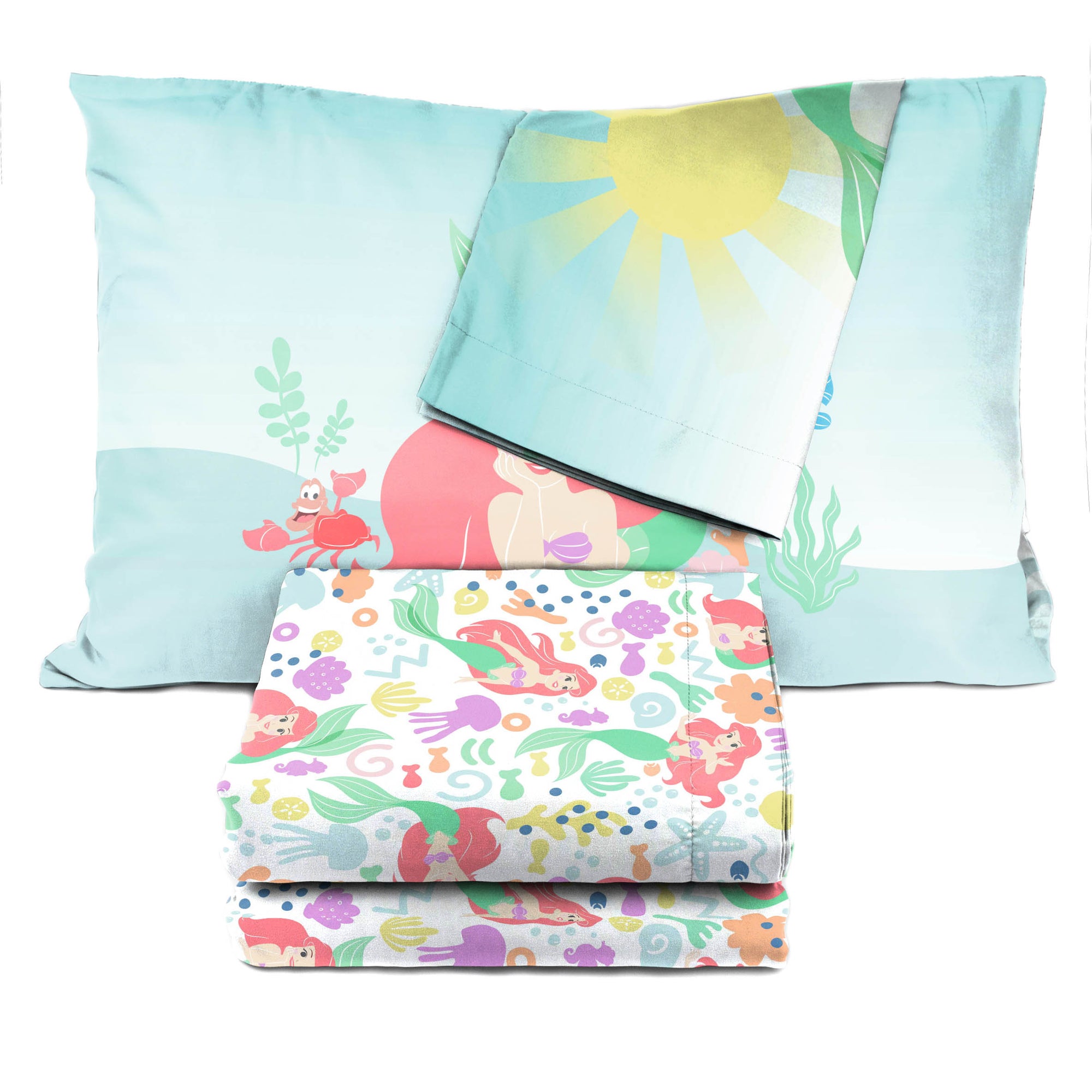 Sunny Side Up Disney The Little Mermaid Pastel Life Sheet Set