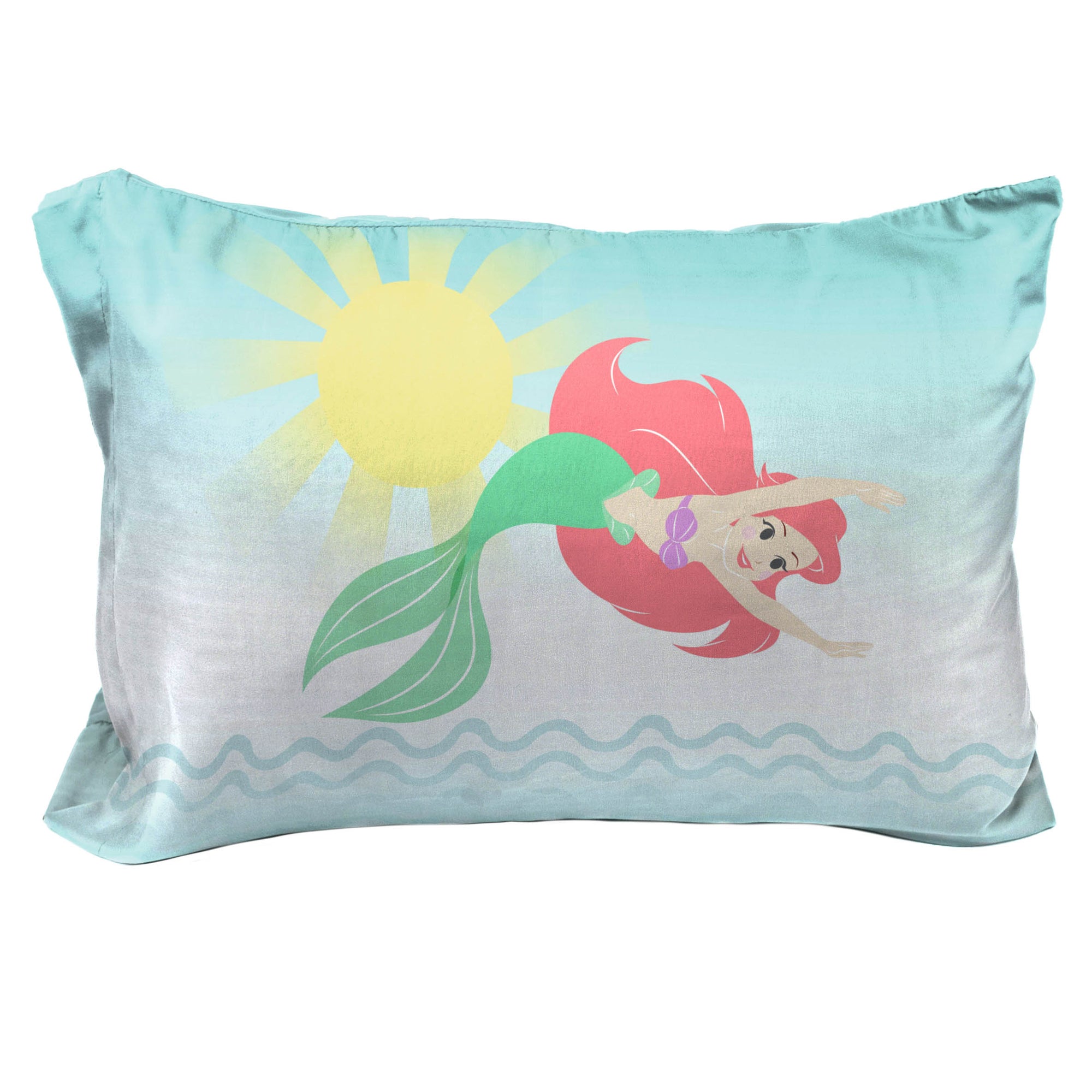 Sunny Side Up Disney The Little Mermaid Pastel Life 2 Pack Pillowcase