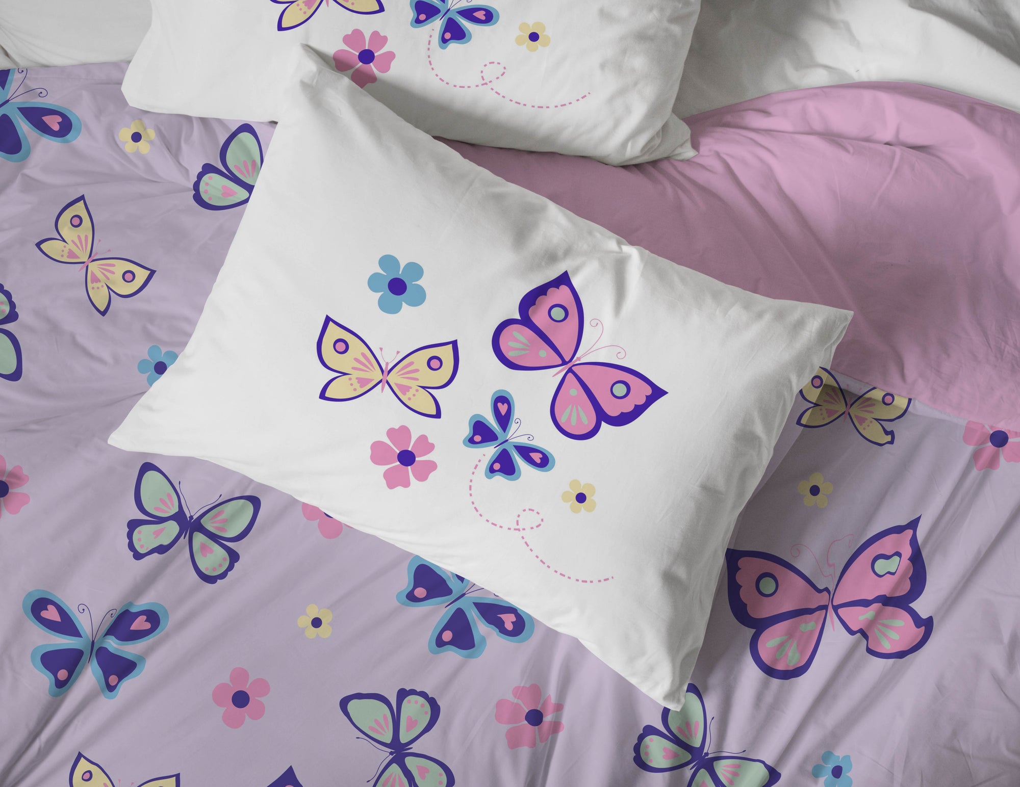 Sunny Side Up Flutter Bed Set