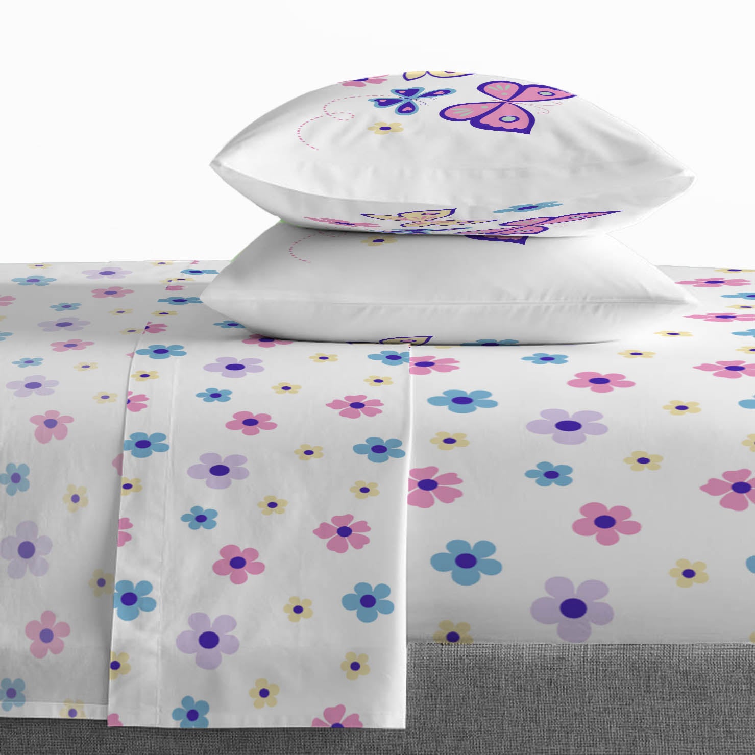 Sunny Side Up Flutter Sheet Set