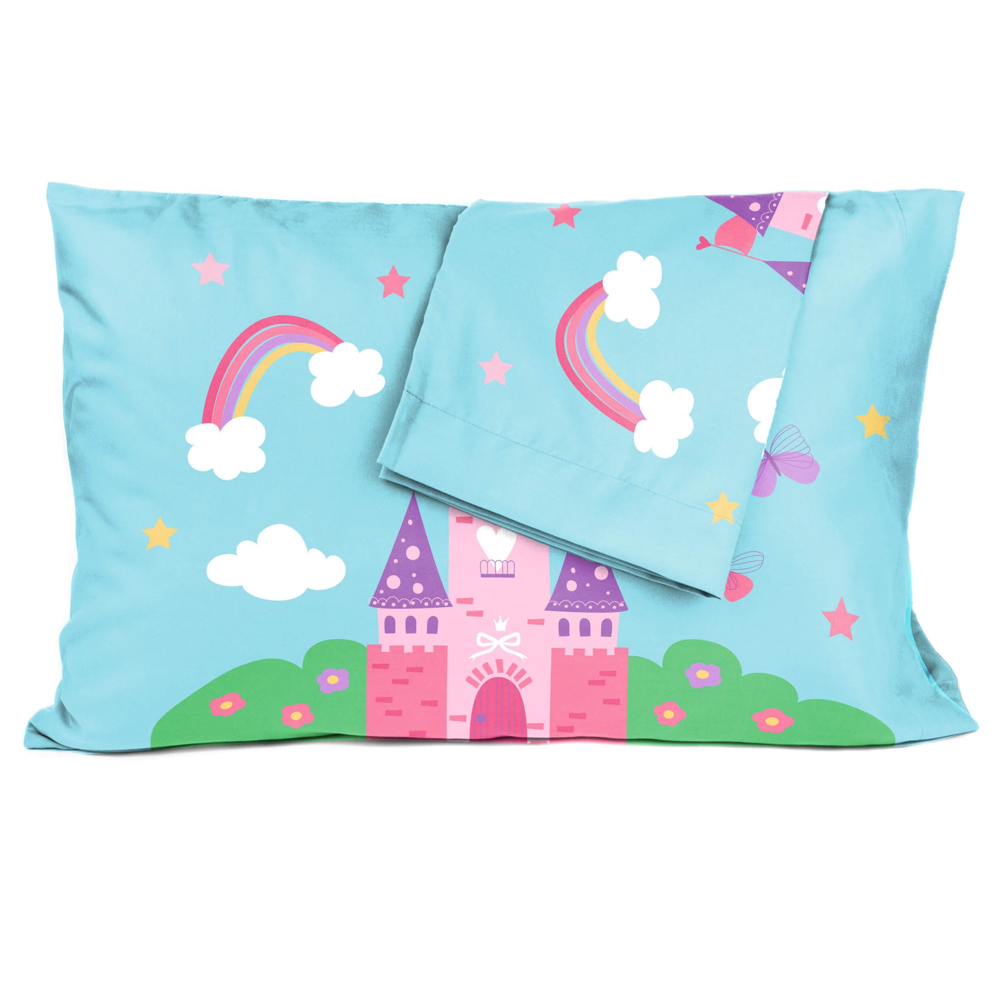 Sunny Side Up Magic Castle 2 Pack Pillowcase