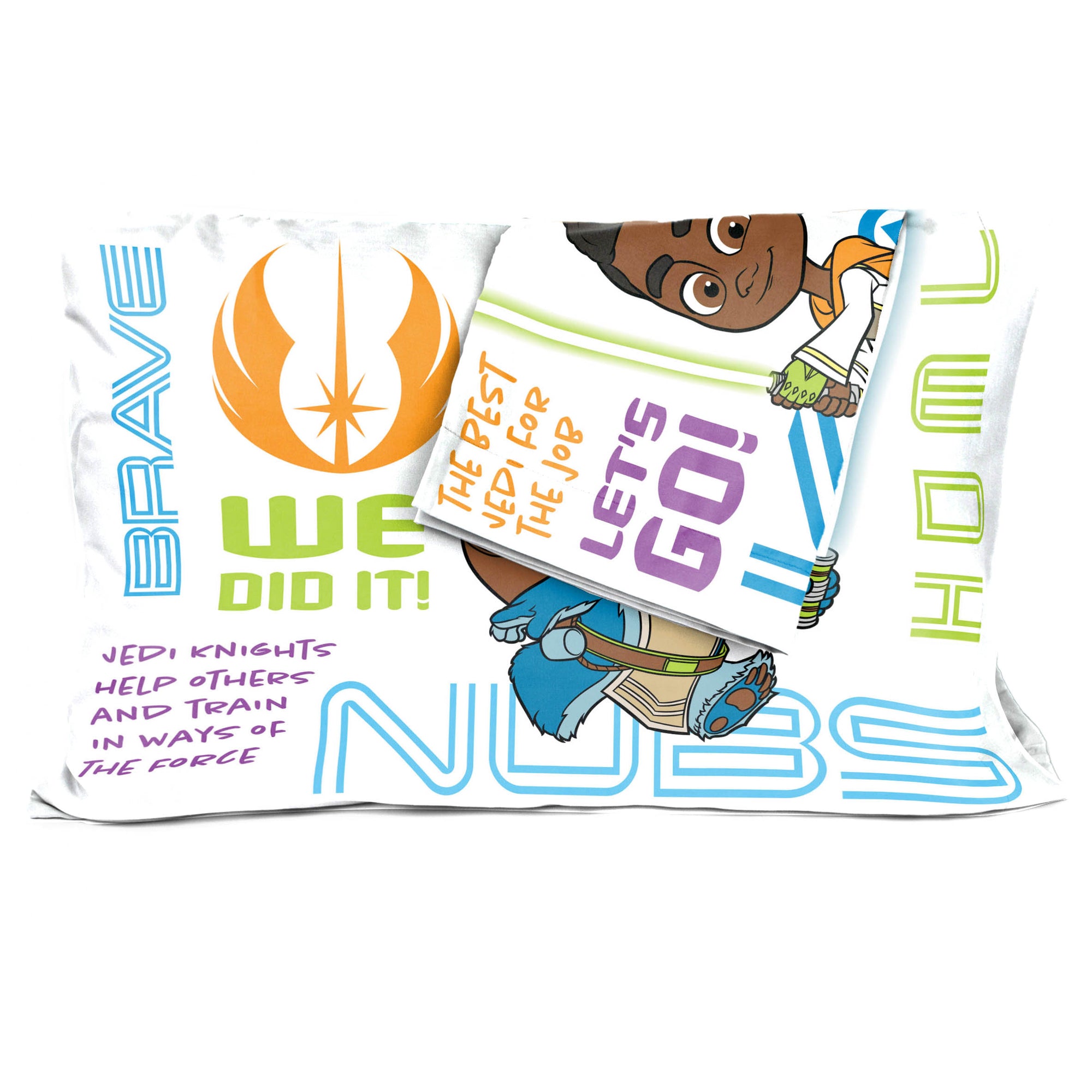 Sunny Side Up Star Wars Young Jedi 2 Pack Pillowcase