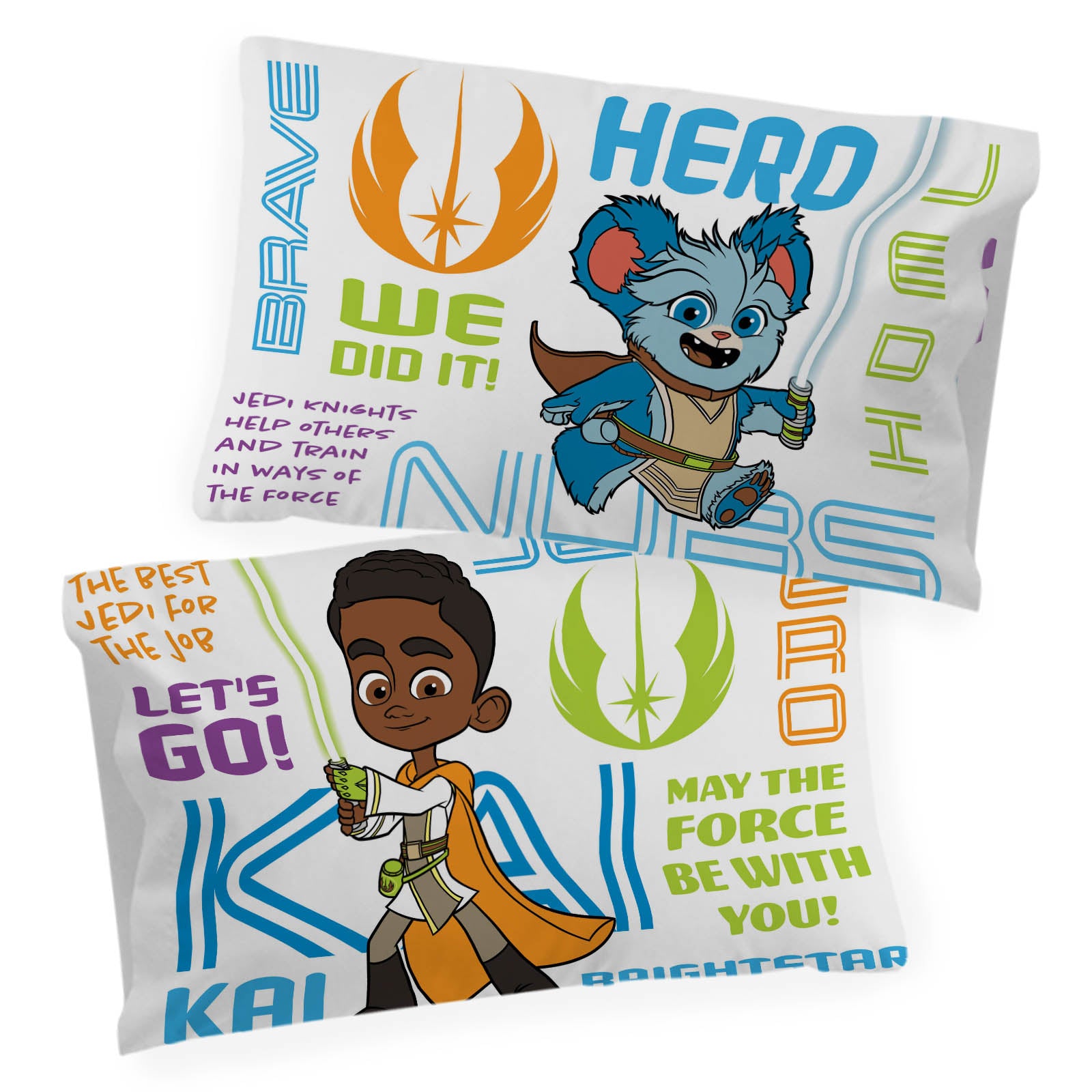 Sunny Side Up Star Wars Young Jedi 2 Pack Pillowcase