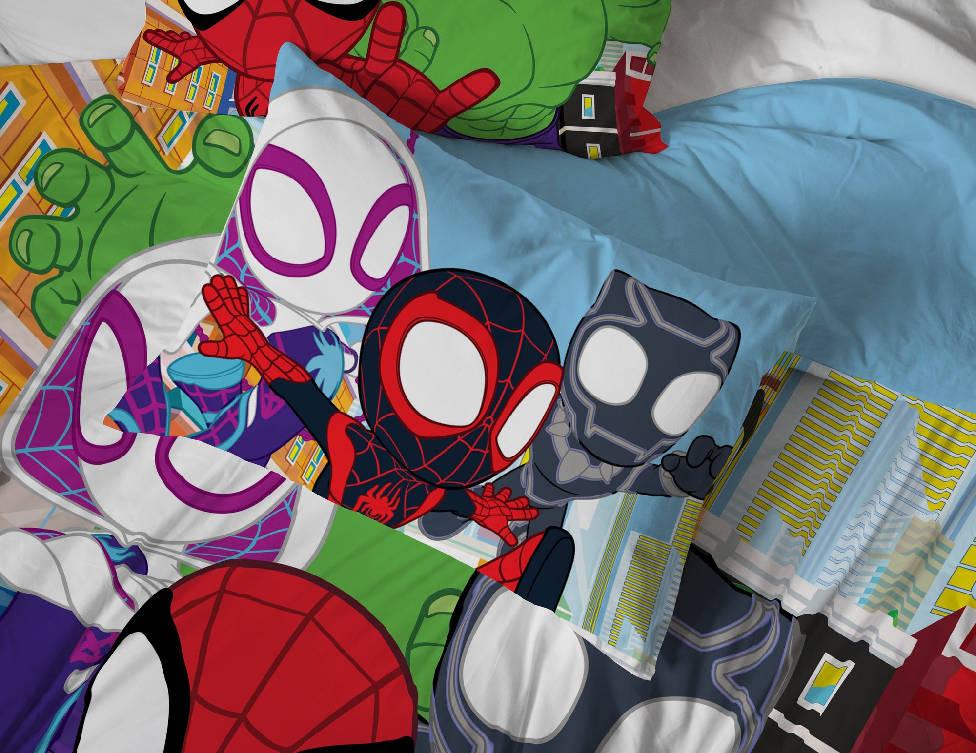 Sunny Side Up Spidey & His Amazing Friends Bed Set