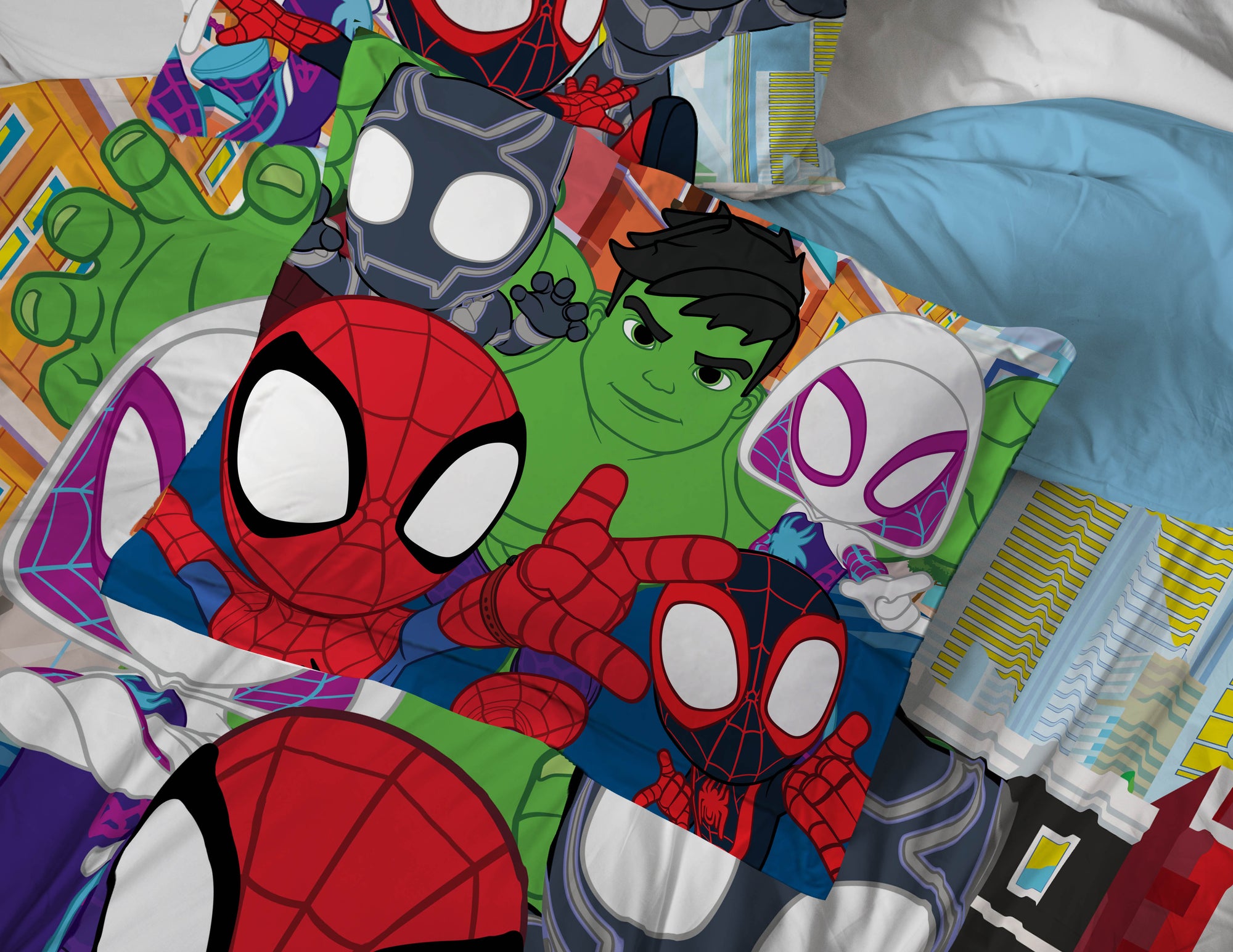 Sunny Side Up Spidey & His Amazing Friends Bed Set