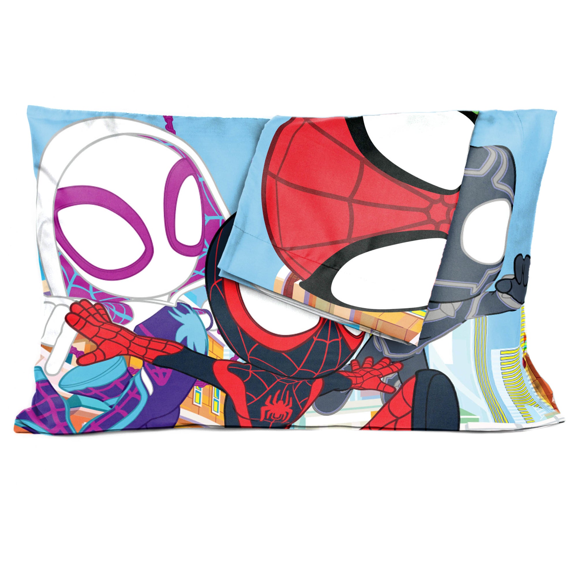 Sunny Side Up Spidey & His Amazing Friends 2 Pack Pillowcase