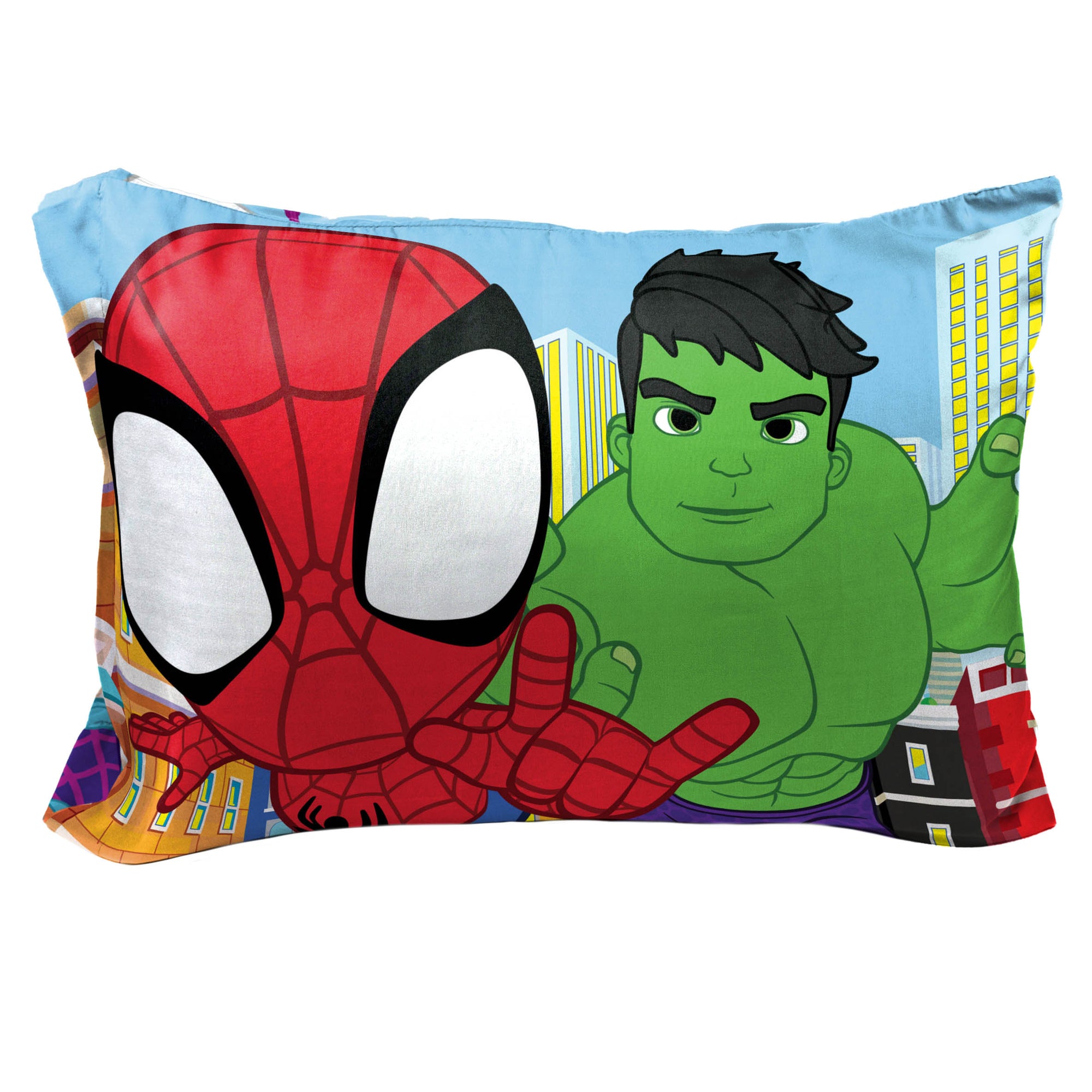 Sunny Side Up Spidey & His Amazing Friends 2 Pack Pillowcase