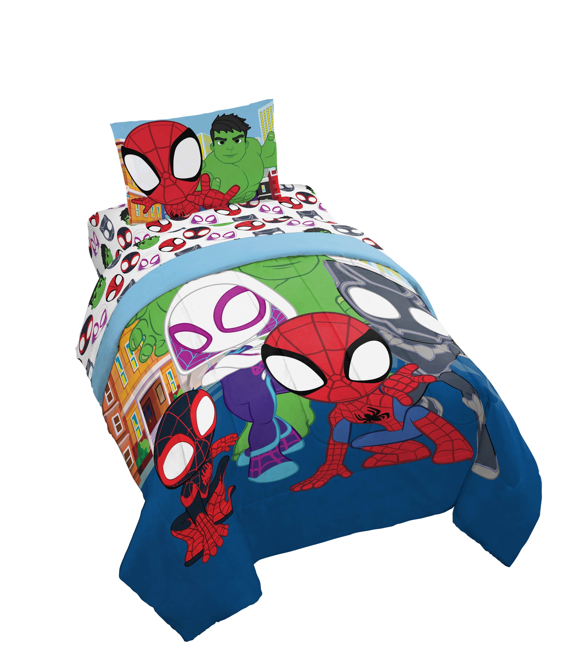 Sunny Side Up Spidey & His Amazing Friends Bed Set