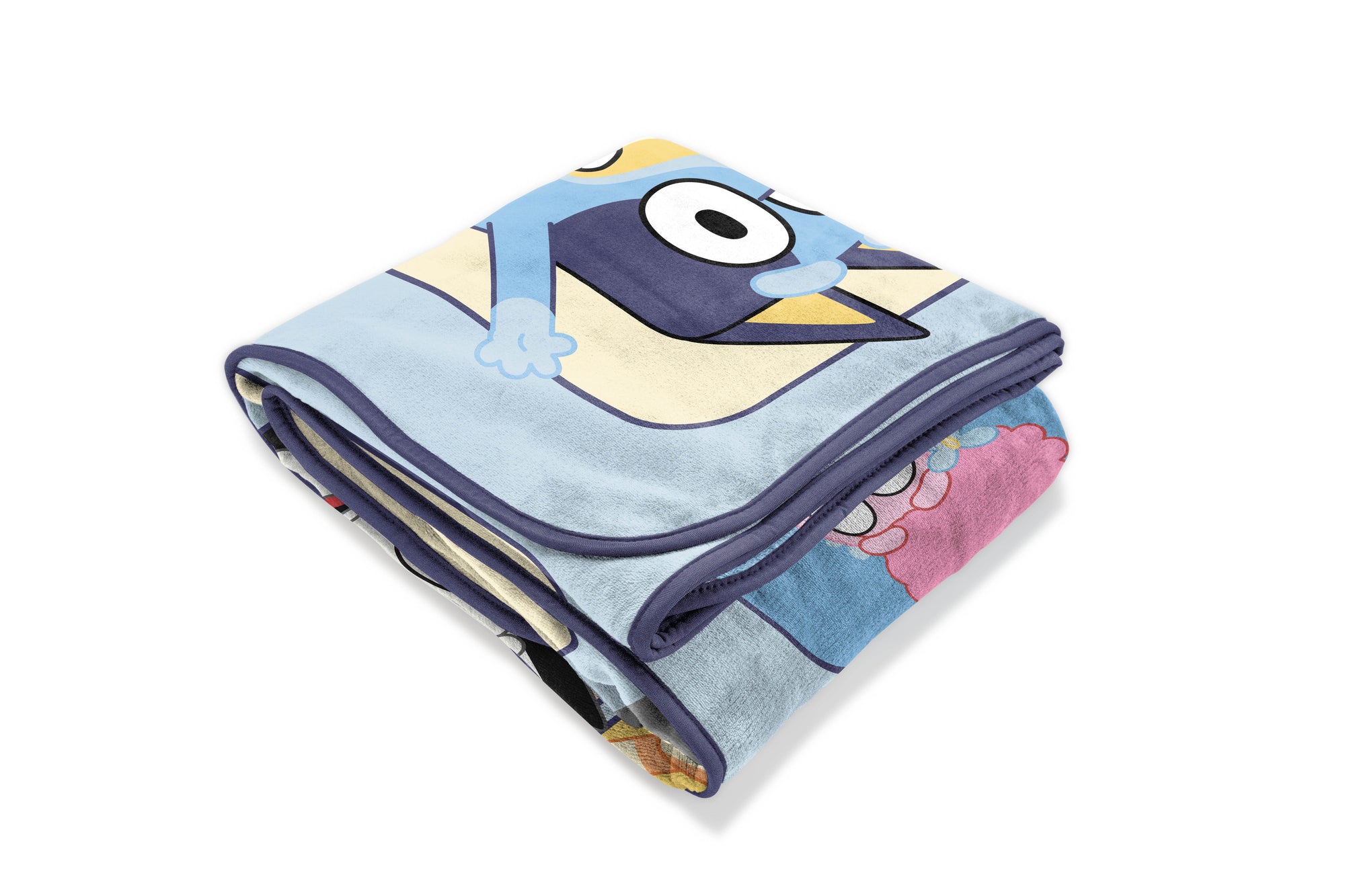 Sunny Side Up Bluey Throw Blanket