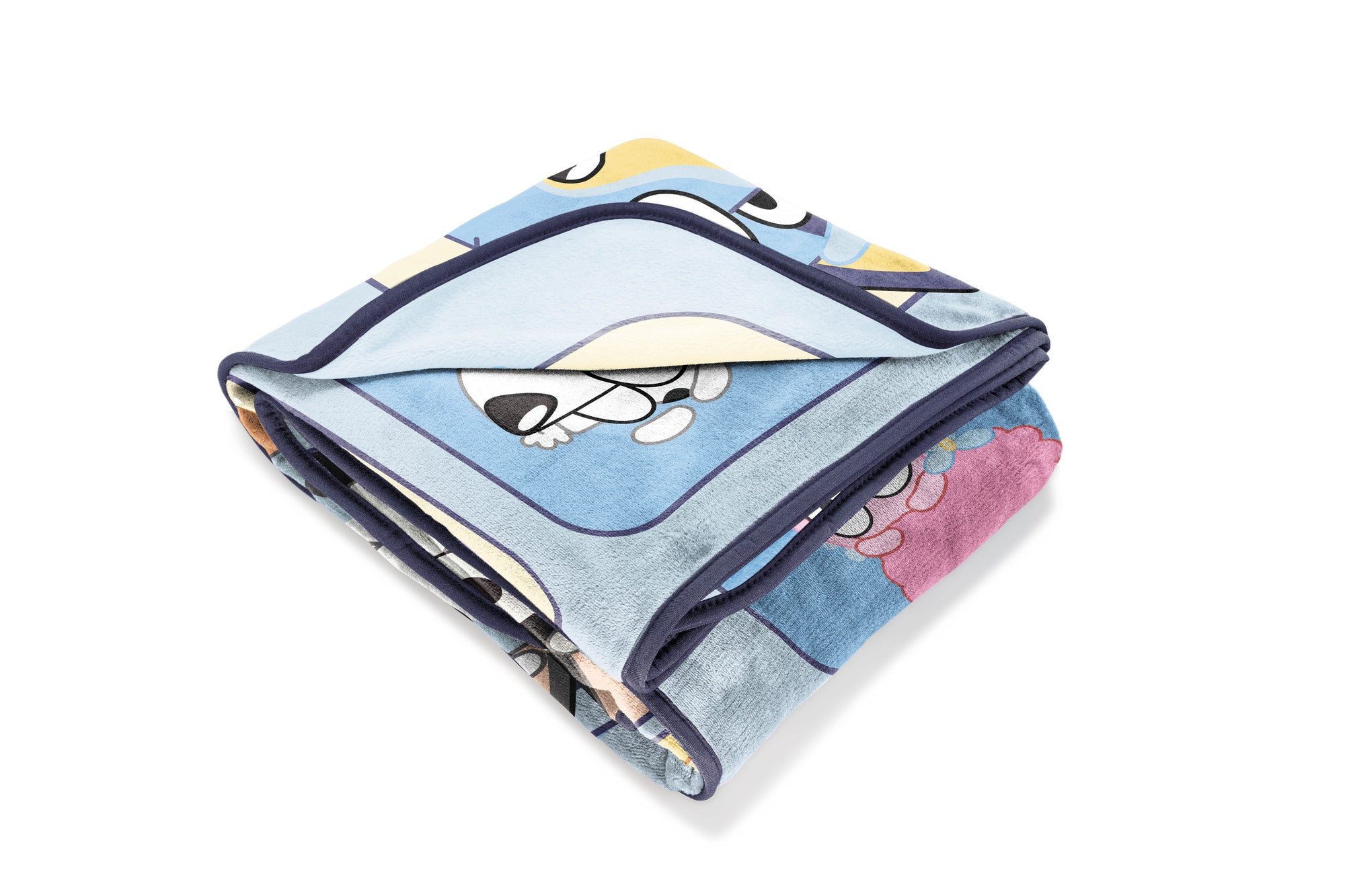 Sunny Side Up Bluey Throw Blanket