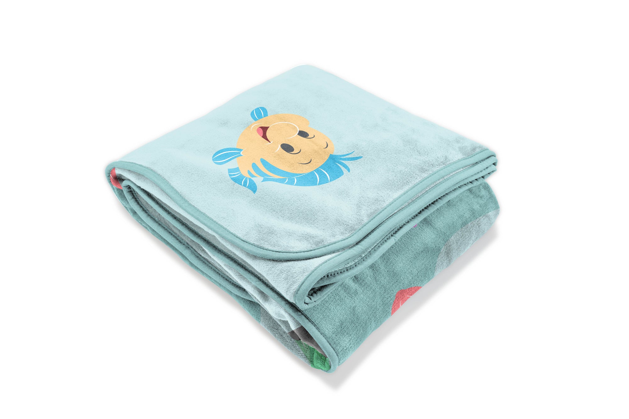 Sunny Side Up Disney The Little Mermaid Throw Blanket