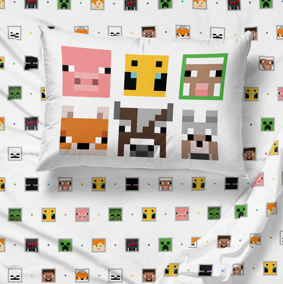 Sunny Side Up Minecraft Creeper Sheet Set