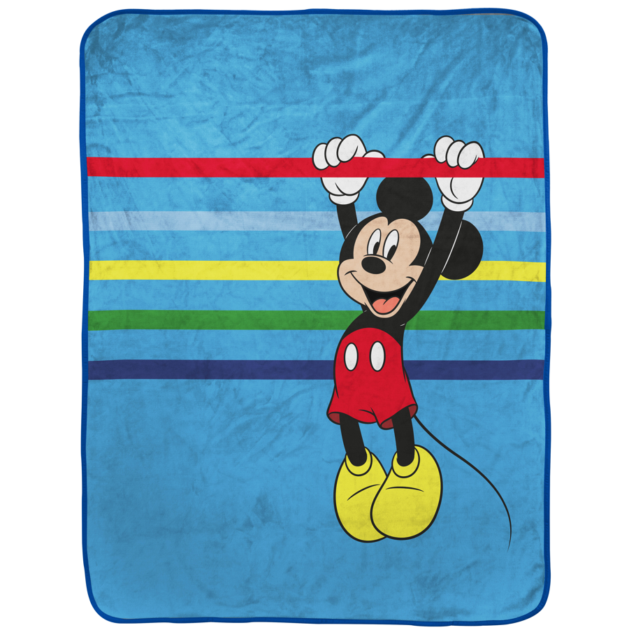 Sunny Side Up Disney Mickey Mouse Throw Blanket