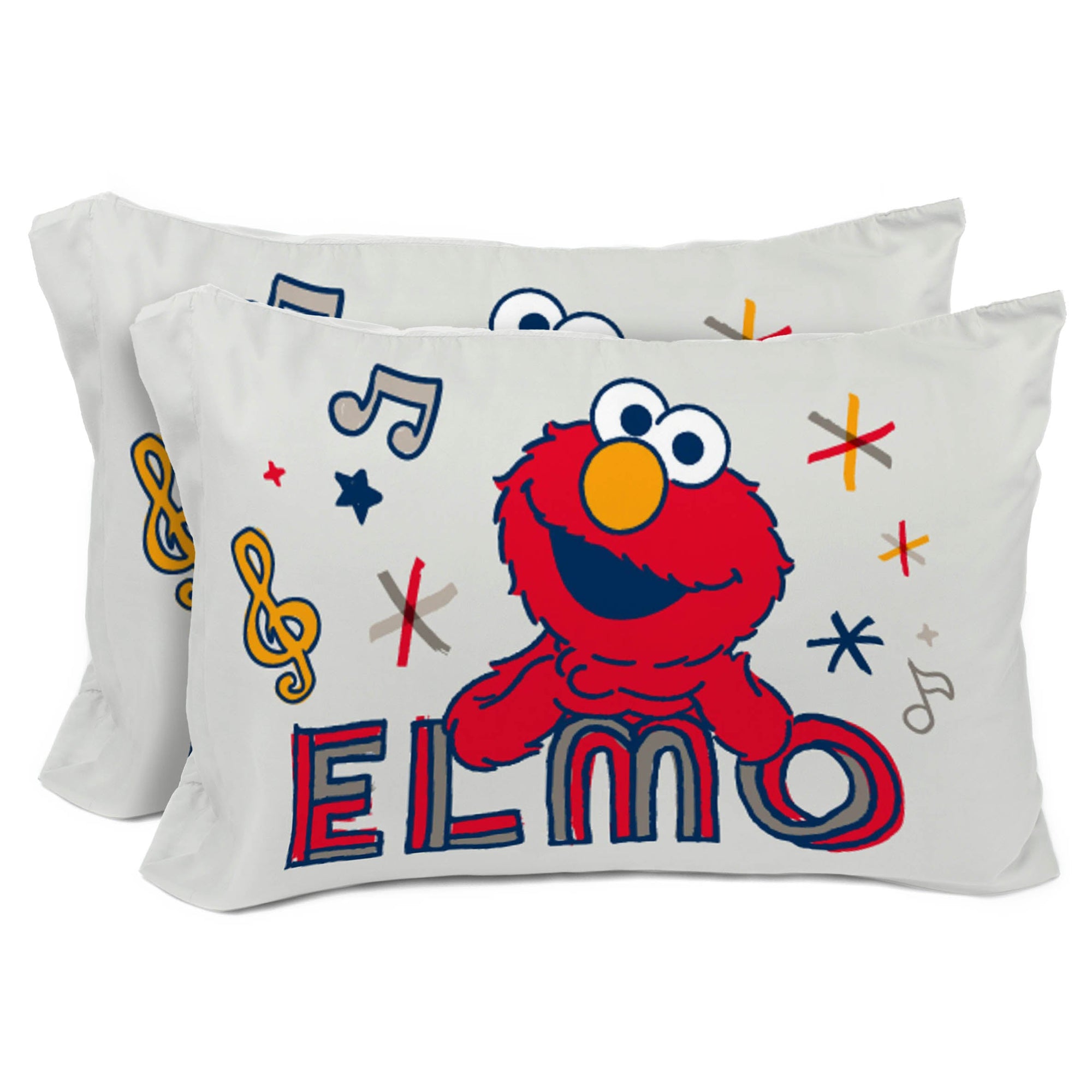 Sunny Side Up Sesame Street 2 Pack Pillowcase